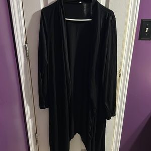 Long sleeves black cardigan